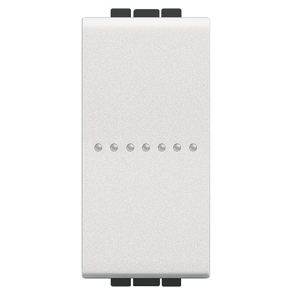 Выключатель одноклавишный BTicino LIVING LIGHT, matt patina, N4051AN