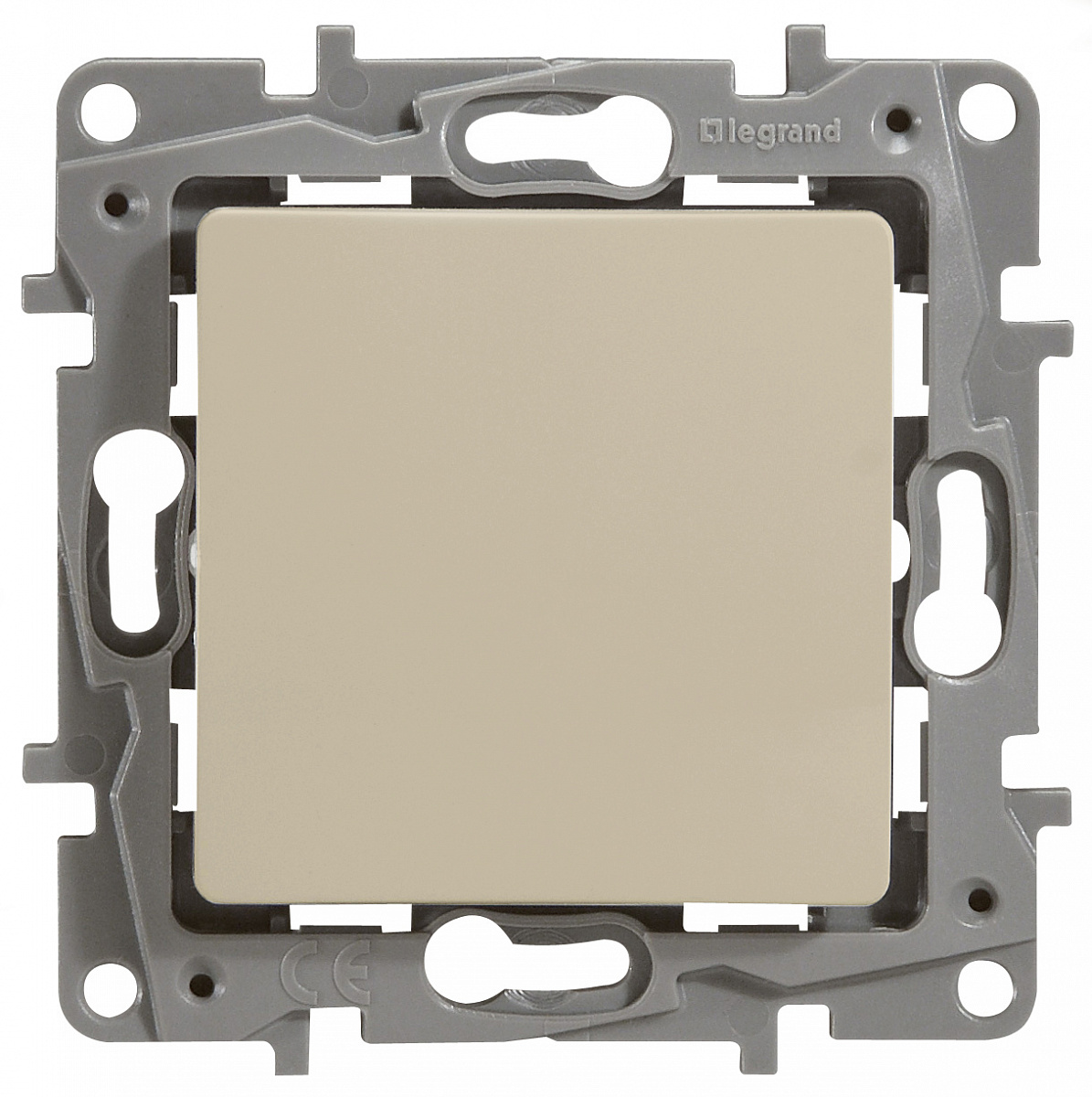 Выключатель/переключатель - Etika - 10 A - 250 В~ - слоновая кость